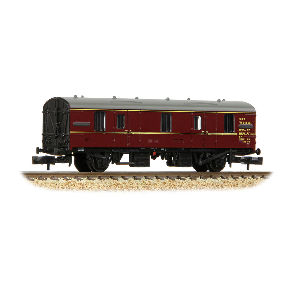 Graham Farish 374-785B BR Mk1 CCT Covered Carriage Truck BR Maroon