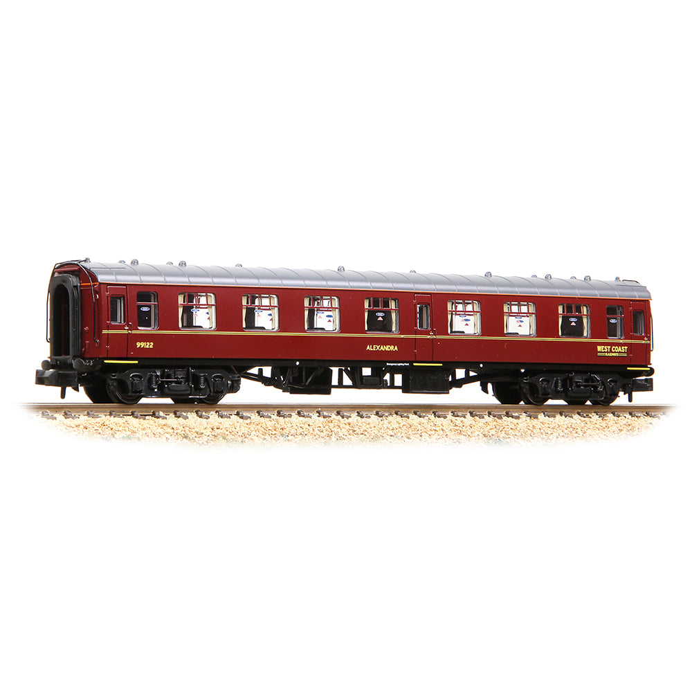 Graham Farish 374-821A BR Mk1 FO First Open 'ALEXANDRA' WCRC Maroon