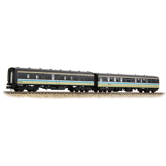 Graham Farish 374-996 BR Mk2 TSO & Mk1 BG 2-Coach Pack BR ScotRail
