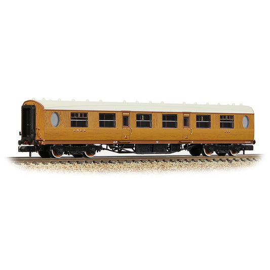 Graham Farish 376-200B LNER Thompson First Corridor LNER Teak Effect N Gauge