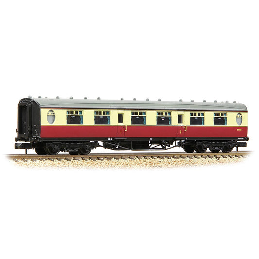 Graham Farish 376-201B LNER Thompson First Corridor BR Crimson & Cream N Gauge