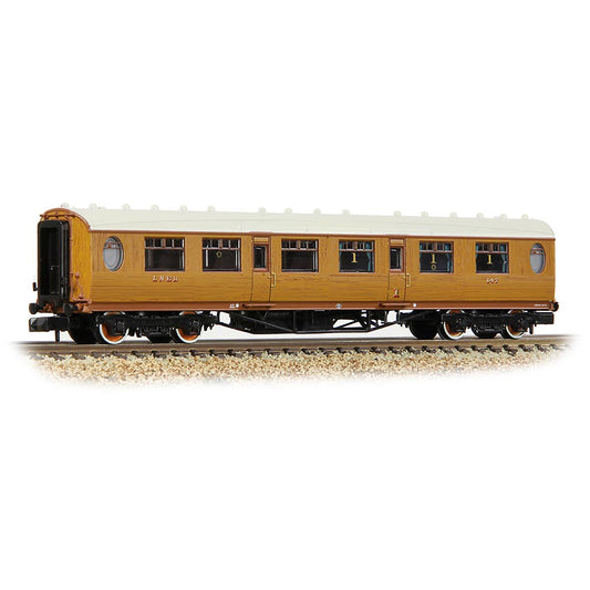 Graham Farish 376-225A LNER Thompson Composite Corridor LNER Teak Effect N Gauge