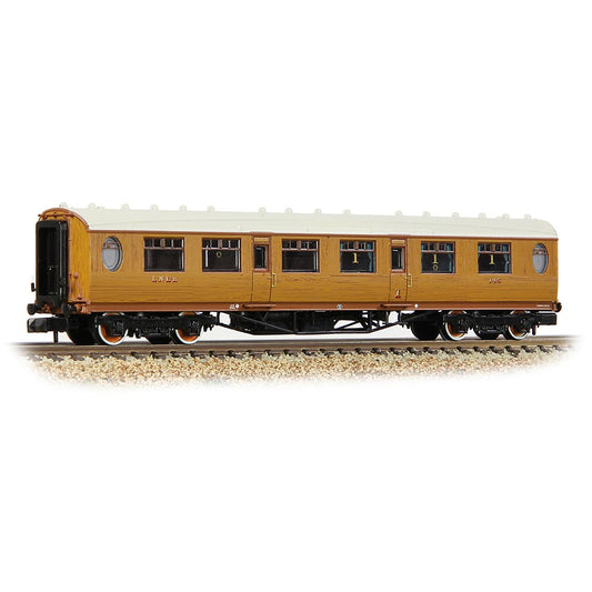 Graham Farish 376-225B LNER Thompson Composite Corridor LNER Teak Effect N Gauge
