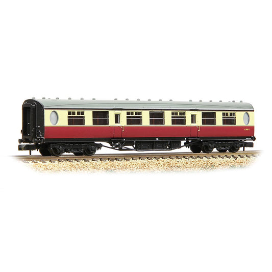 Graham Farish 376-251B LNER Thompson Third Corridor BR Crimson & Cream N Gauge