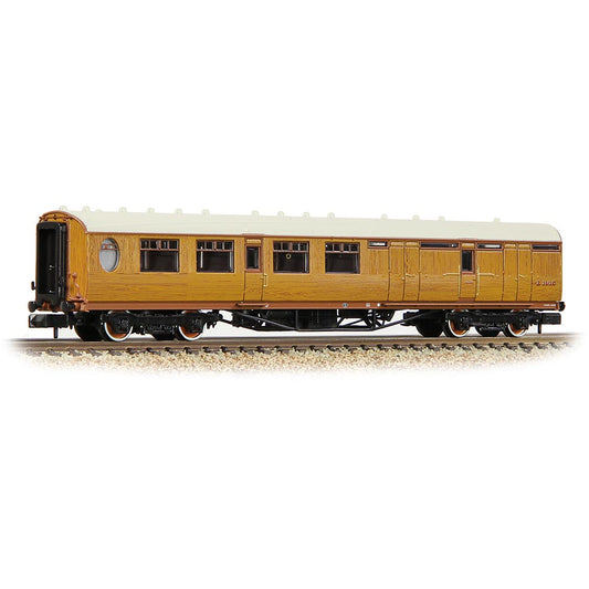 Graham Farish 376-275A LNER Thompson Brake Third Corridor LNER Teak Effect N Gauge