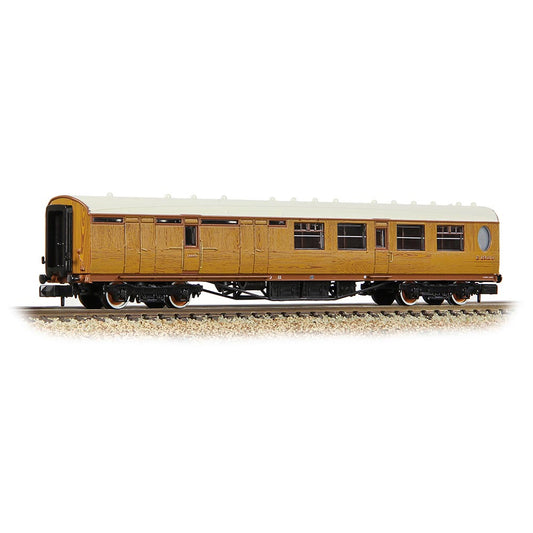 Graham Farish 376-275B LNER Thompson Brake Third Corridor LNER Teak Effect N Gauge