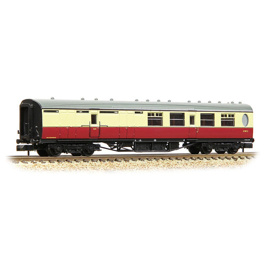 Graham Farish 376-276A LNER Thompson Brake Third Corridor BR Crimson & Cream N Gauge