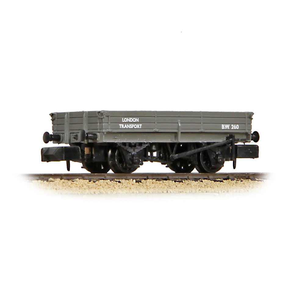 Graham Farish 377-510 3 Plank Wagon 'London Transport' Grey