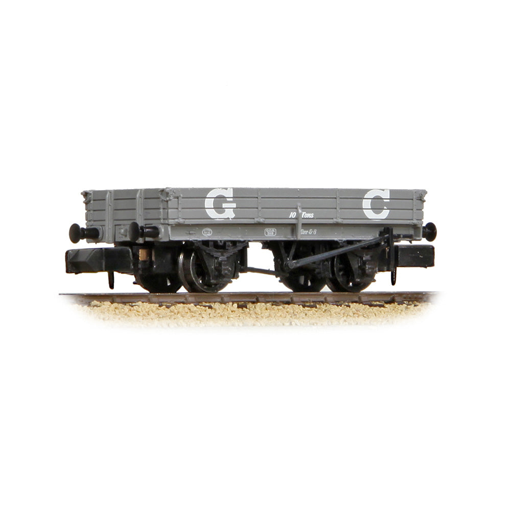 Graham Farish 377-511 3 Plank Wagon GCR Grey