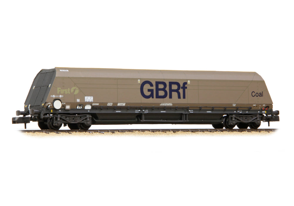 Graham Farish 377-577B HYA Bogie Hopper Wagon GBRf Silver 'Coal' N Gauge