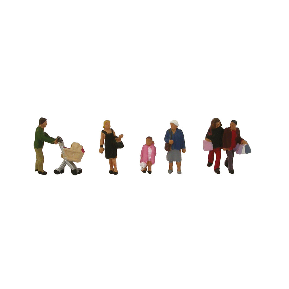 Bachmann Scenecraft 379-306 Shopping Figures N Gauge