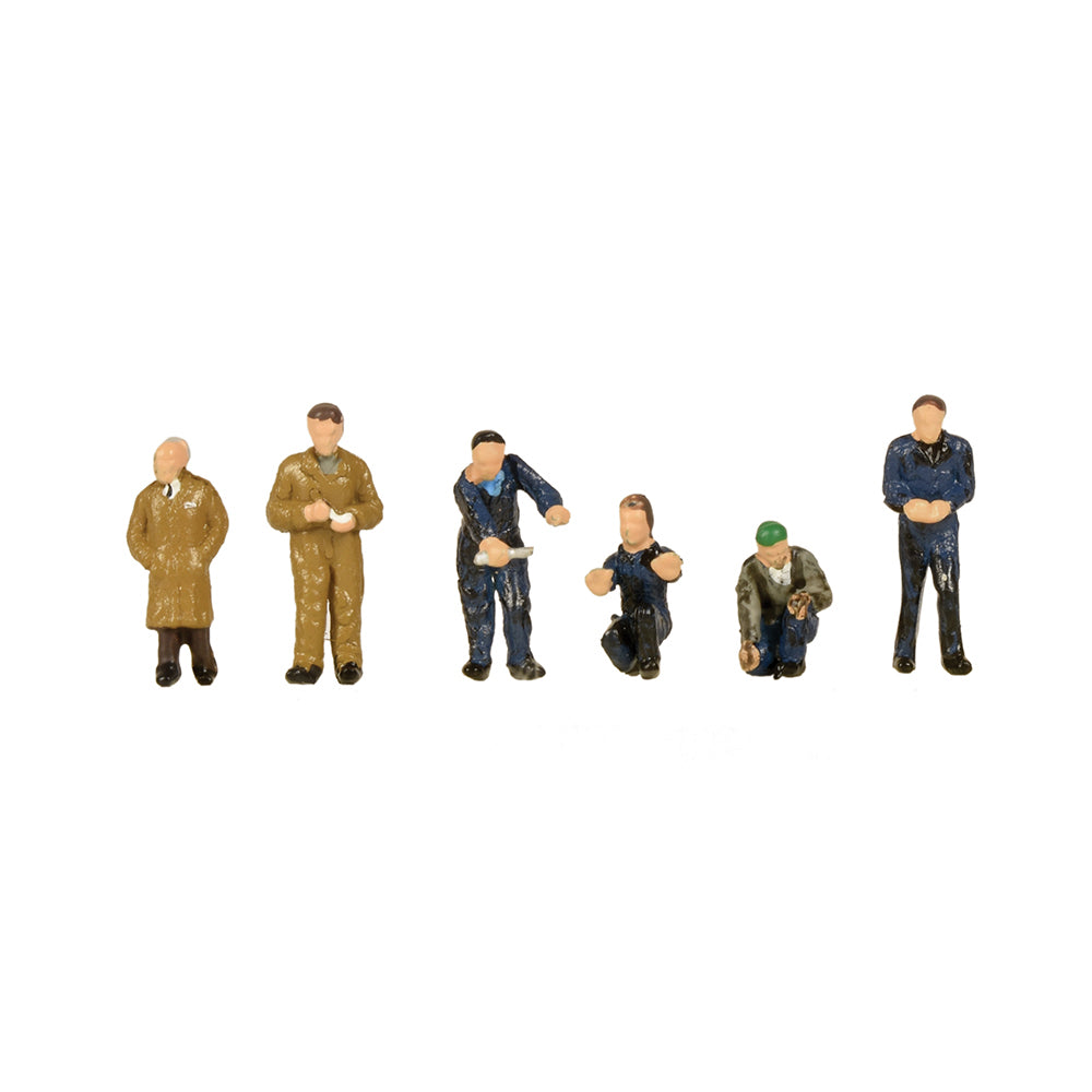 Bachmann Scenecraft 379-316 Factory Workers & Foreman N Gauge