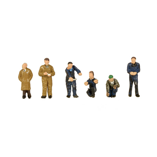 Bachmann Scenecraft 379-316 Factory Workers & Foreman N Gauge