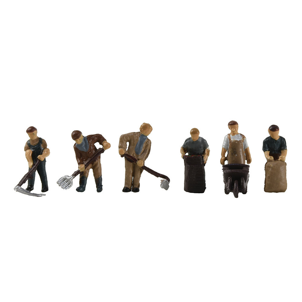 Bachmann Scenecraft 379-324 1940s/'50s Arable Farming Figures N Gauge