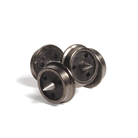 Graham Farish 379-410 3-Hole Disc Wagon Wheels (x10 Axles)