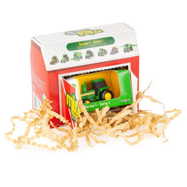John Deere Mini ERTL Tractor Farm Toy Blind Barn