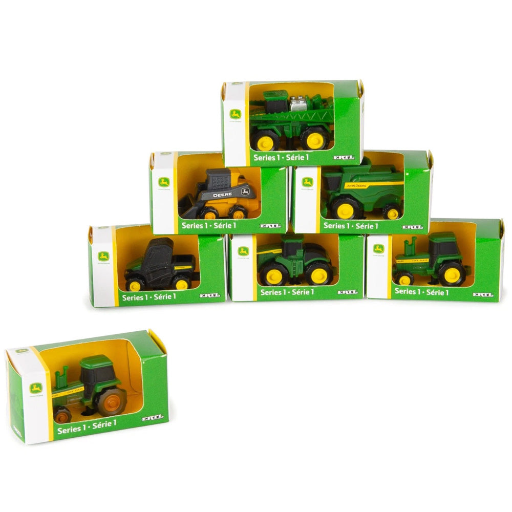 John Deere Mini ERTL Tractor Farm Toy Blind Barn
