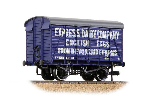 Bachmann Branchline 38-072A SR 12T Even Planked Vent. Van Express Dairy Company