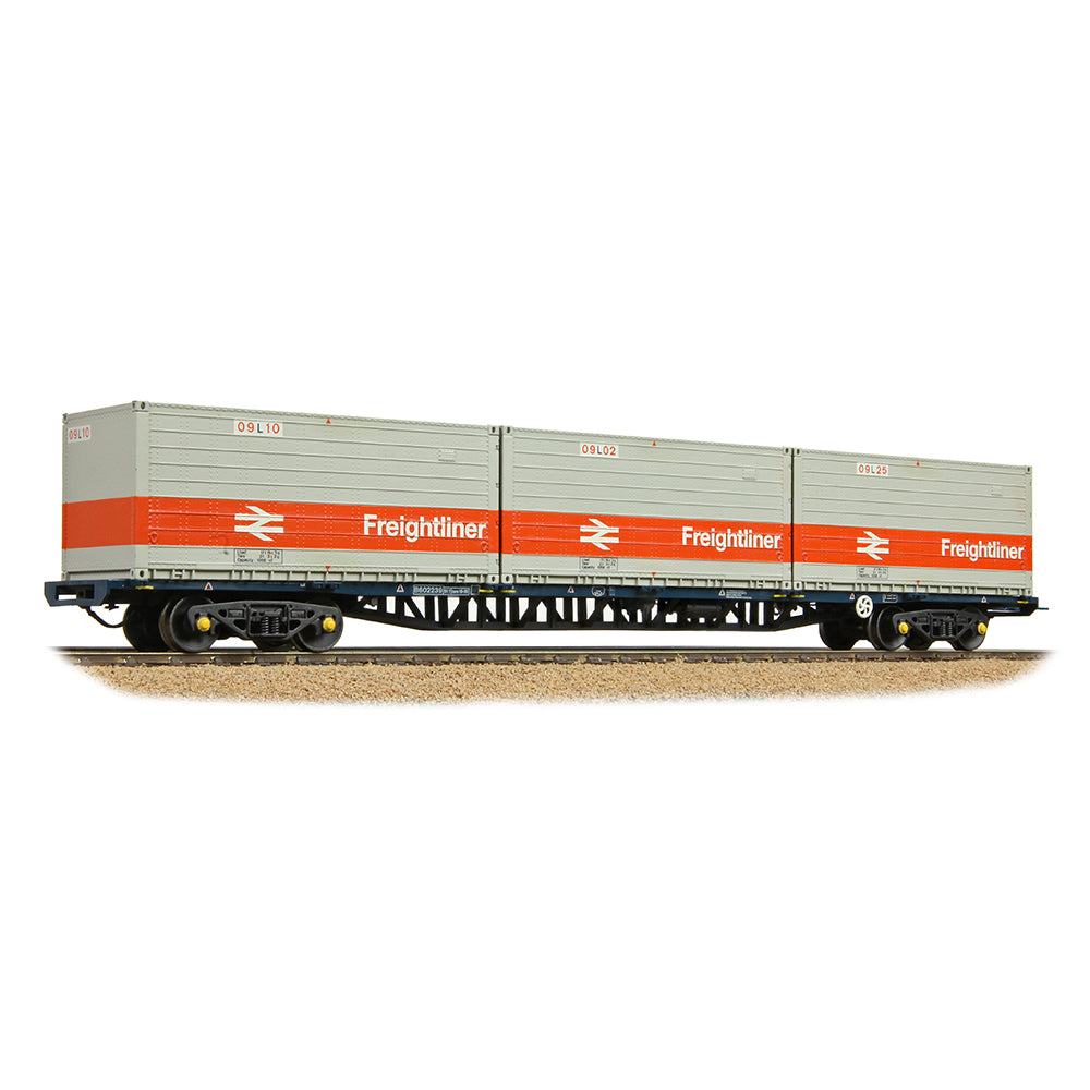 Bachmann Branchline 38-626B BR FFA Inner Flat BR Blue, 3 x Type L Freightliner
