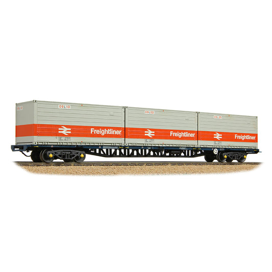 Bachmann Branchline 38-626B BR FFA Inner Flat BR Blue, 3 x Type L Freightliner