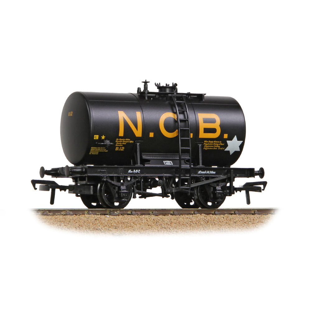 Bachmann Branchline 38-784 14T Anchor-Mounted Tank Wagon 'NCB' Black OO Gauge