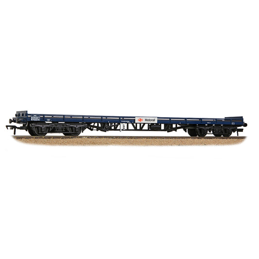 Bachmann Branchline 38-902A BR FVX Carflat Wagon BR Blue 'Motorail' OO Gauge