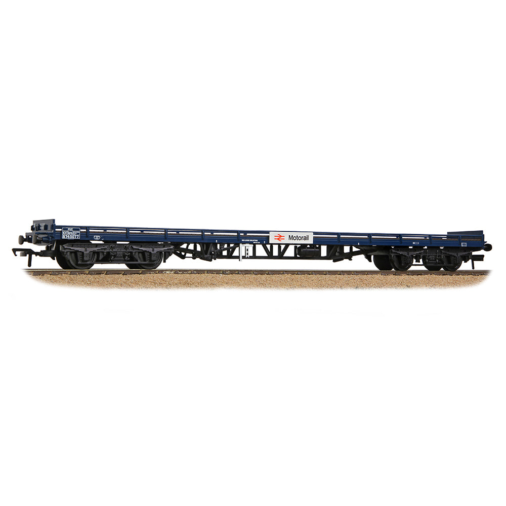 Bachmann Branchline 38-902B BR FVX Carflat Wagon BR Blue 'Motorail' OO Gauge
