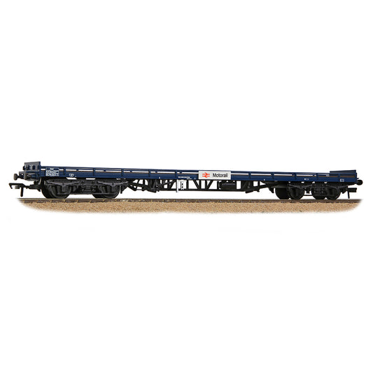 Bachmann Branchline 38-902B BR FVX Carflat Wagon BR Blue 'Motorail' OO Gauge
