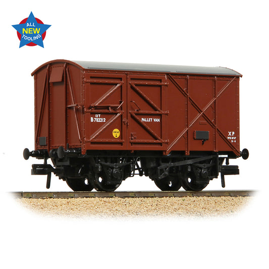 Bachmann Branchline 38-952 BR 12T Palvan 'Pallet Van' BR Bauxite (Late)