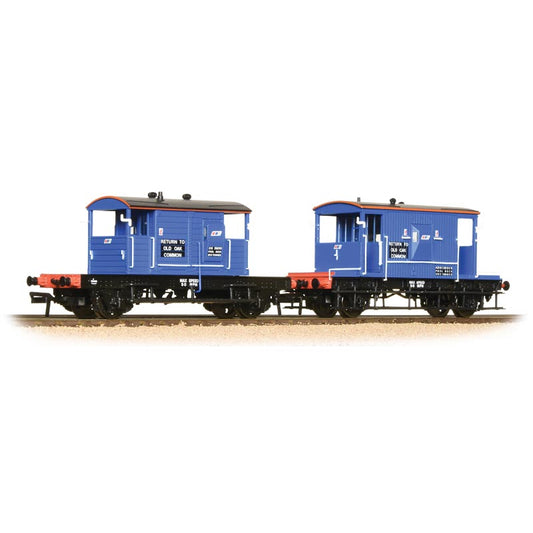 Bachmann Branchline 38-990 BR 20T & SR 25T 'Pill Box' Brake Van 2-Pack BR Network SouthEast