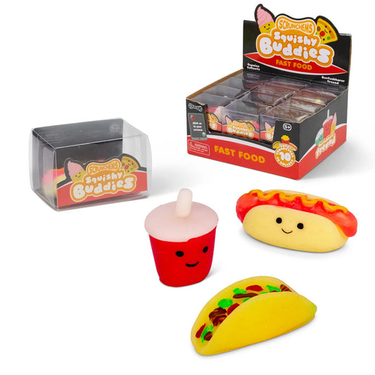 Scrunchems Fast Food Squishy Buddies