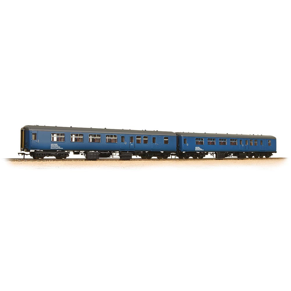 Bachmann Branchline 39-002 BR Mk2A BFK 2-Coach Pack 'HST Barrier Vehicle' BR Blue