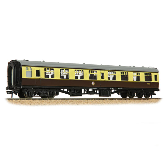 Bachmann Branchline 39-054D BR Mk1 TSO Tourist Second Open BR (WR) Choc & Cream