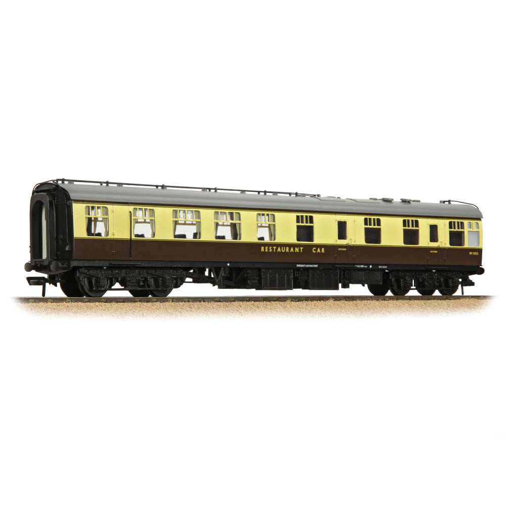 Bachmann Branchline 39-102C BR Mk1 RU Restaurant Unclassified BR (WR) Choc&Cream