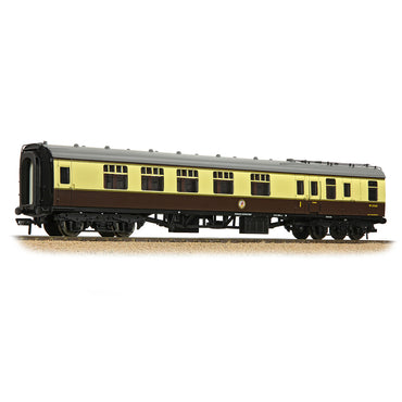 Bachmann Branchline 39-229DPF BR Mk1 BCK Brake Comp. Corridor BR WR Choc&Cream