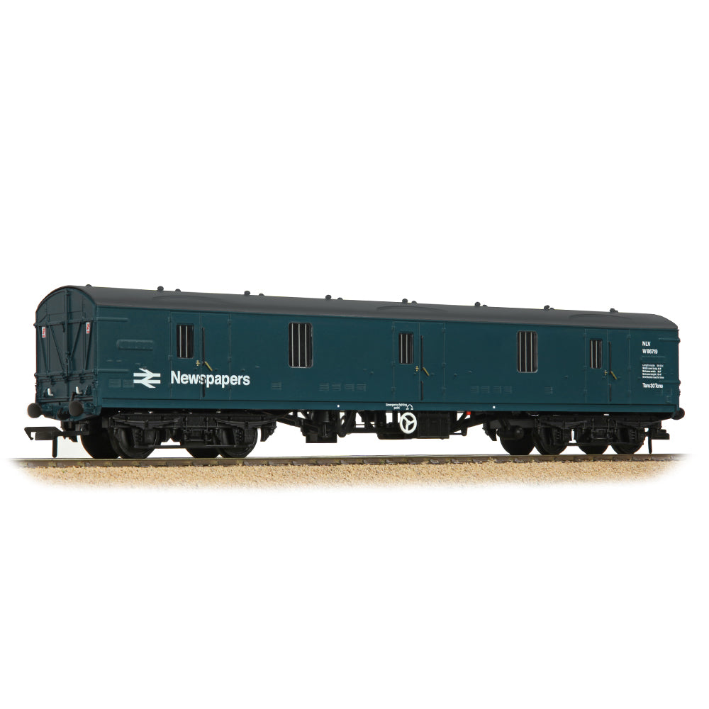 Bachmann Branchline 39-272D BR Mk1 NLV (Ex-GUV) G.U. Van BR Blue (Newspapers)