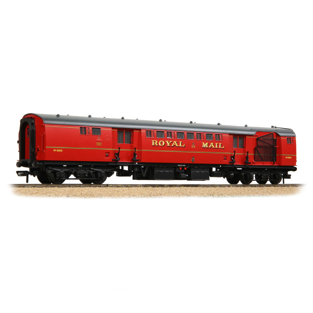 Bachmann Branchline 39-421C BR Mk1 Post Office Sorting Van Red (with Net)