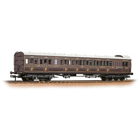 Bachmann Branchline 39-600A SE&CR 60ft Birdcage Brake Composite Lavatory SE&CR Dark Lake