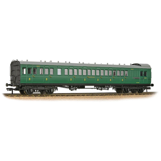 Bachmann Branchline 39-603 SE&CR 60ft Birdcage Brake Third Lavatory SR Malachite Green