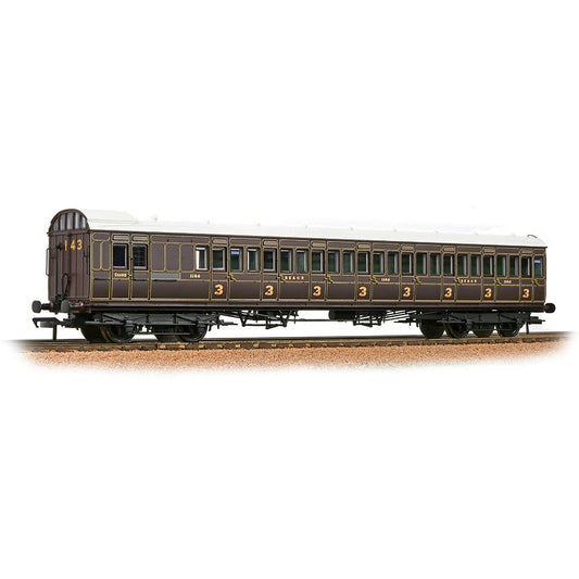 Bachmann Branchline 39-620A SE&CR 60ft Birdcage Brake Third SE&CR Dark Lake