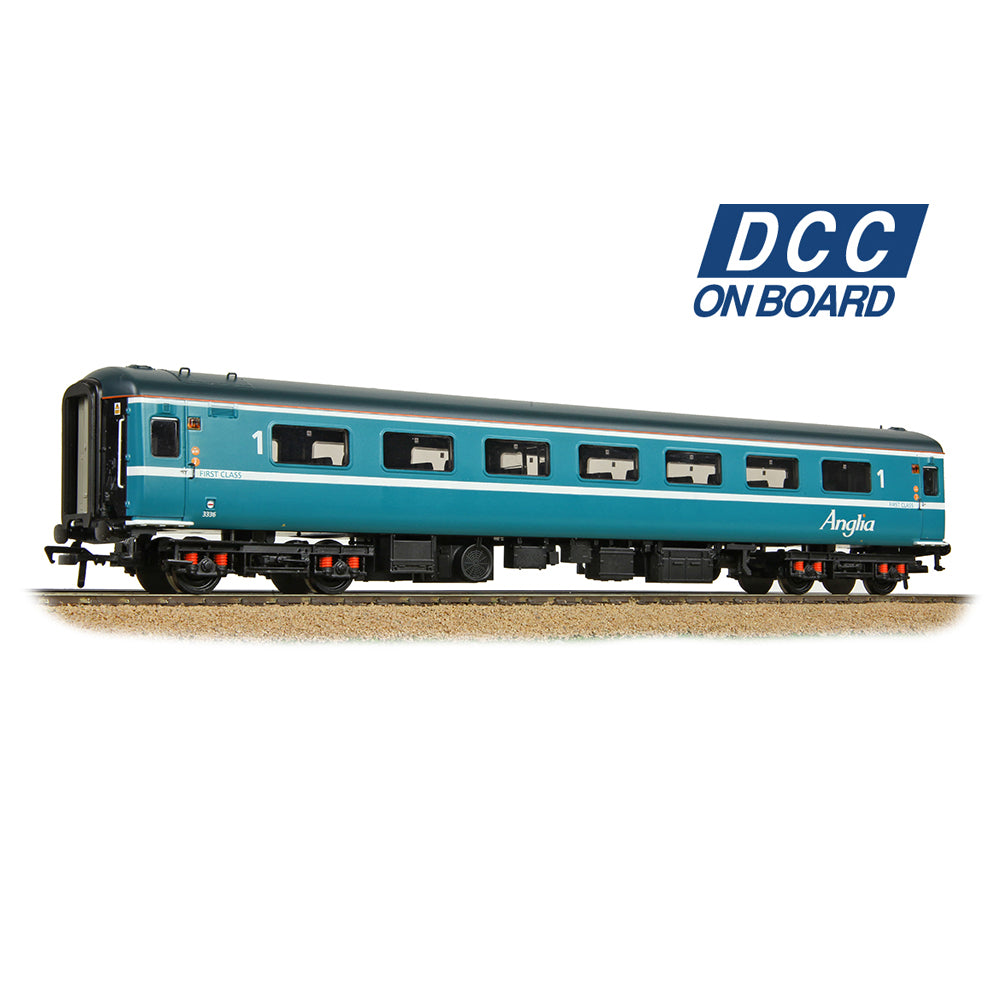 Bachmann Branchline 39-651DC BR Mk2F FO First Open Anglia