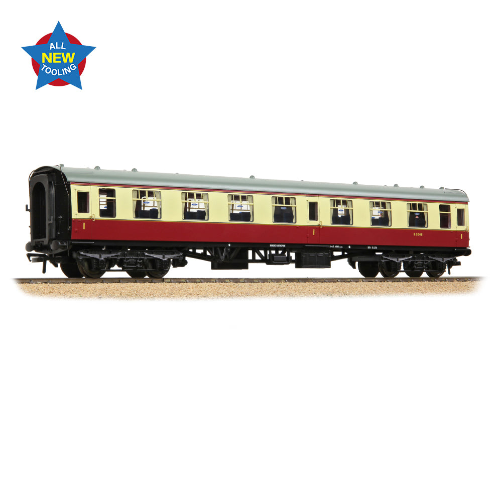 Bachmann Branchline 39-825 BR MK1 FO First Open BR Crimson & Cream