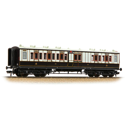 Bachmann Branchline 39-880 LNWR 50ft Arc Roof Brake Comp Corridor LNWR
