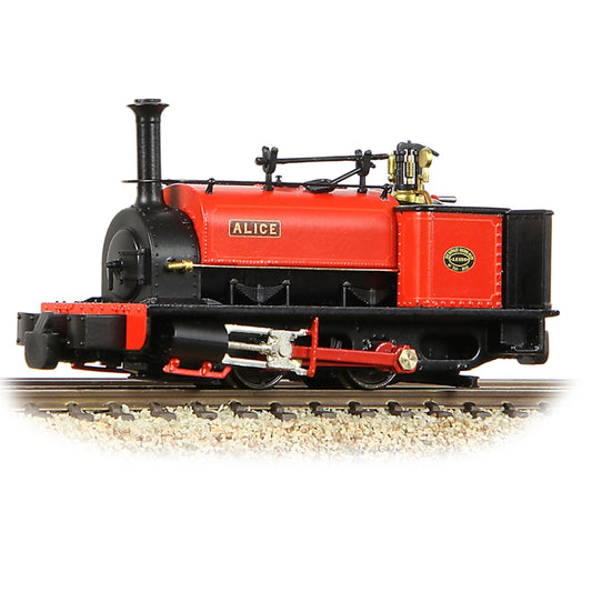 Bachmann 391-050 Quarry Huntslet 0-4-0 Tank Alice Dinorwic Quarry Red OO9 Gauge