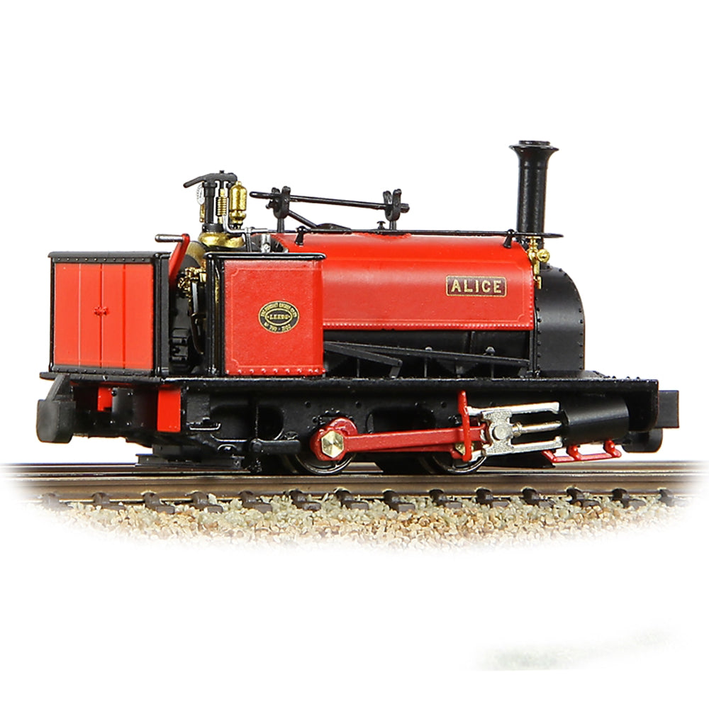 Bachmann 391-050 Quarry Huntslet 0-4-0 Tank Alice Dinorwic Quarry Red OO9 Gauge