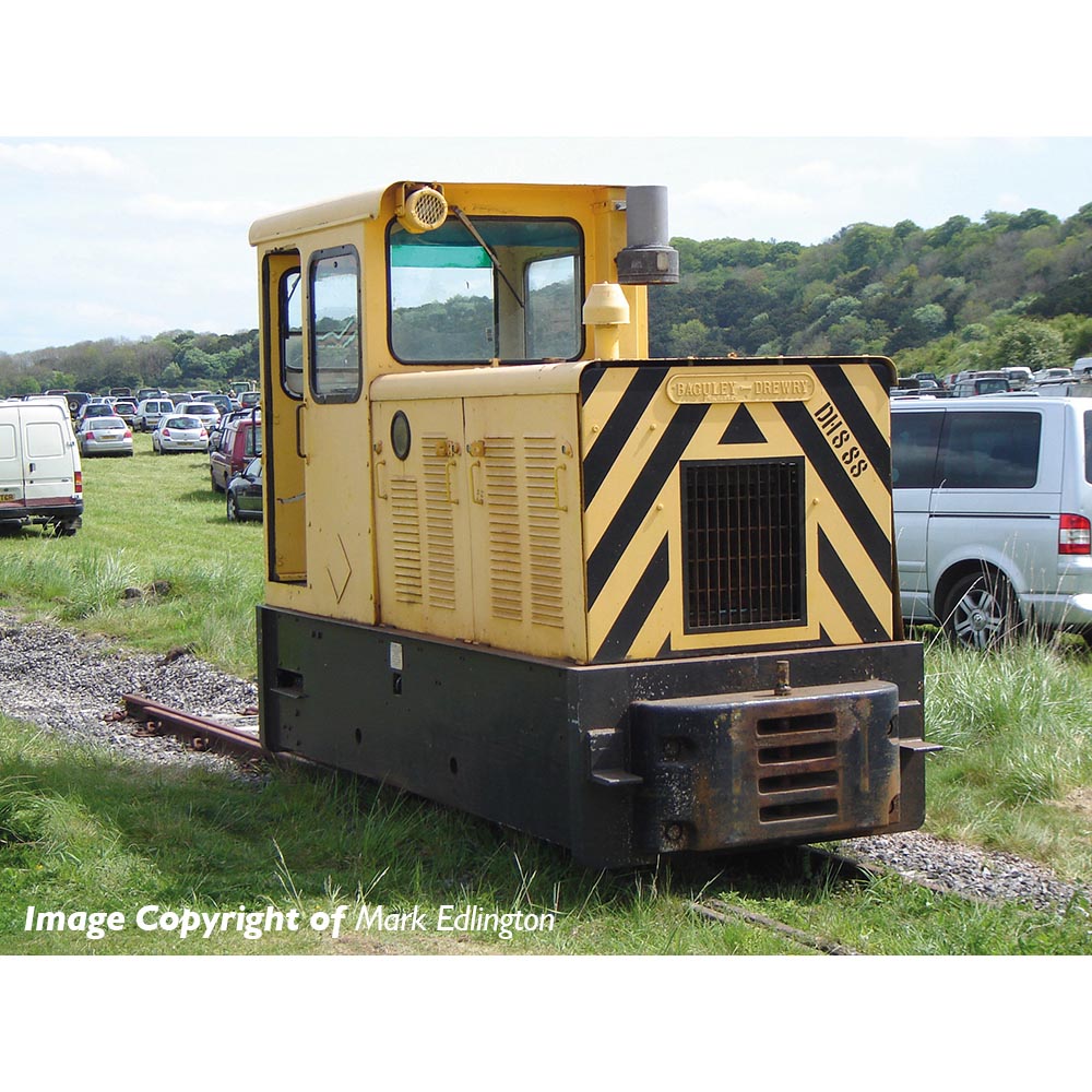 Bachmann Narrow Gauge Baguley-Drewry 70hp Diesel DH88 RNAD Dean Hill OO9 Gauge
