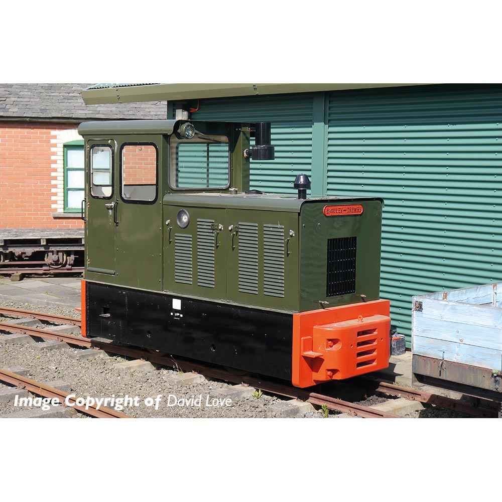Bachmann Narrow Gauge Baguley-Drewry 70hp Diesel Green OO9 Gauge
