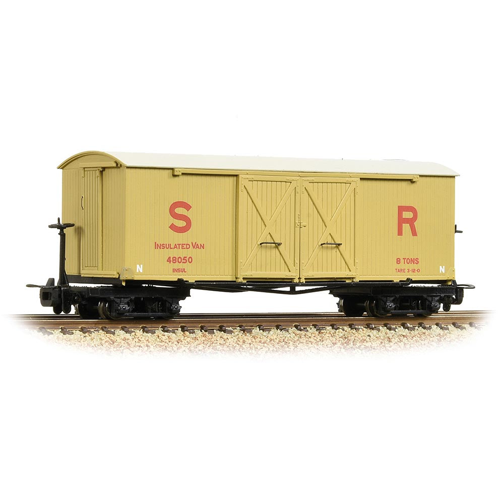 Bachmann Narrow Gauge Bogie Covered Goods Wagon SR Insulated OO9 Gauge