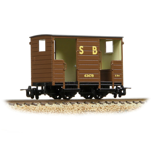 Bachmann Narrow Gauge 393-101A RNAD Open-End Brake Van Statfold Barn