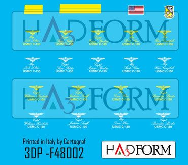HAD Models 3DP-F48002 1:48 C-130 Blue Angels "FAT ALBERT"
